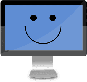 happy computer